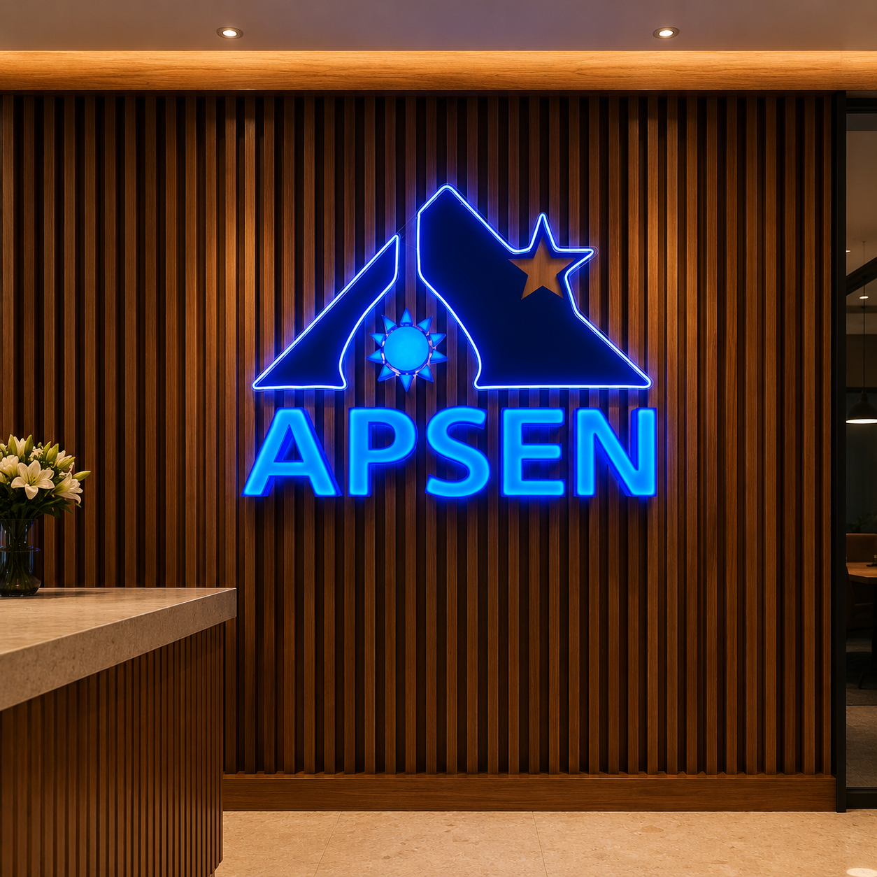 Neon 3D personalizado — Eferosa